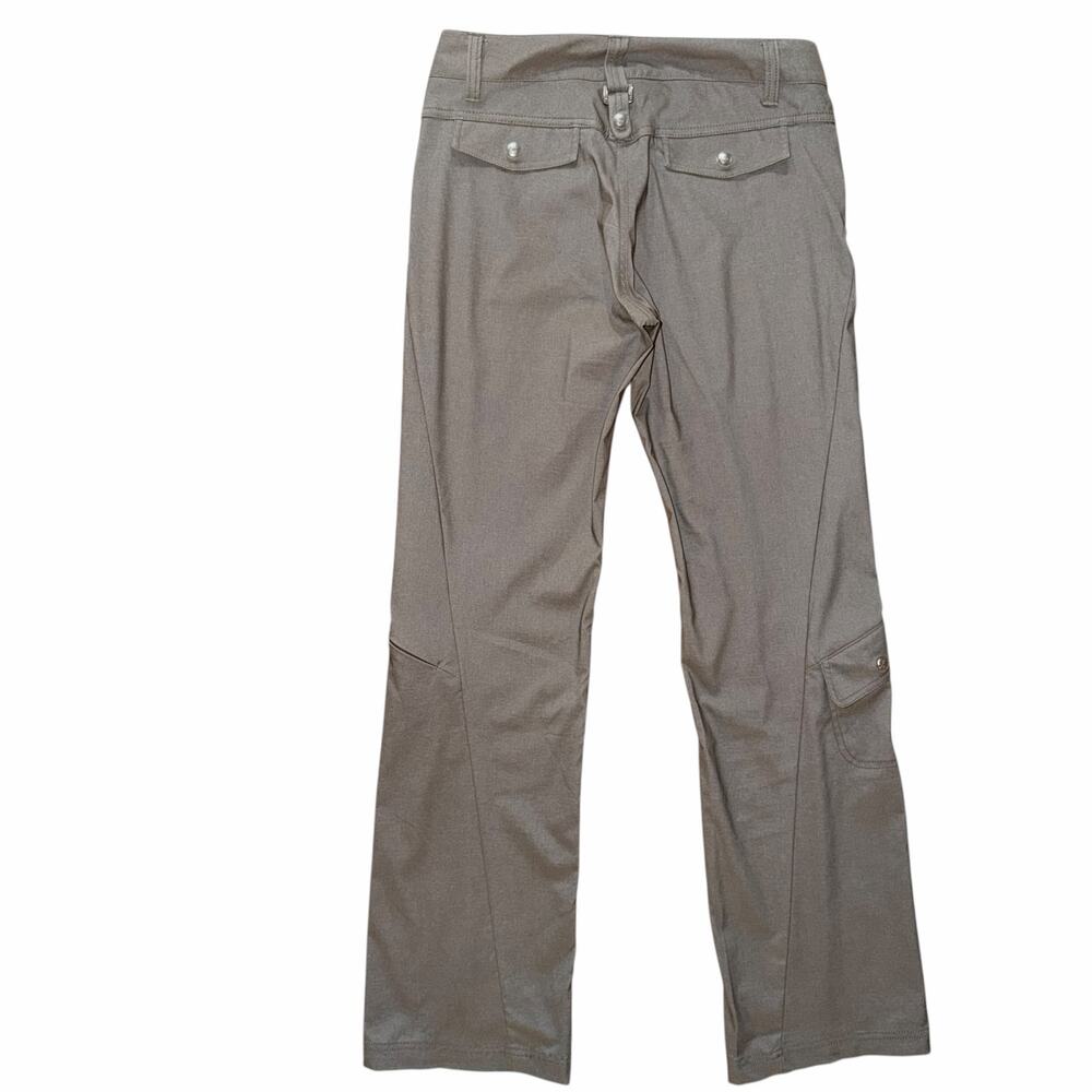 Athleta Heathered Low Rise Dipper Utility Cargo Pants Falcon Heather 4 - Picture 11 of 12